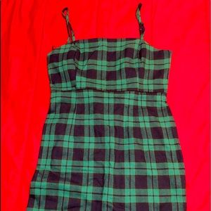 Plaid dress